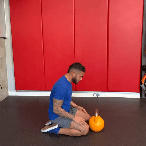 Goblet Get-Up Deadlift Exercise Demo